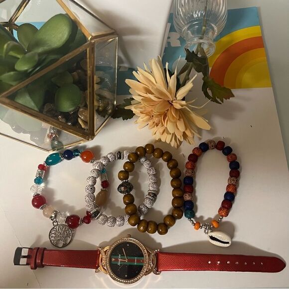 Women’s watch. 5pcs set - Picture 1 of 4